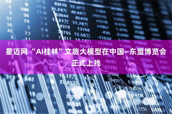 星迈网 “AI桂林”文旅大模型在中国—东盟博览会正式上线